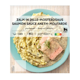 Delhaize | Saumon | Atlantique | Aneth-moutarde 