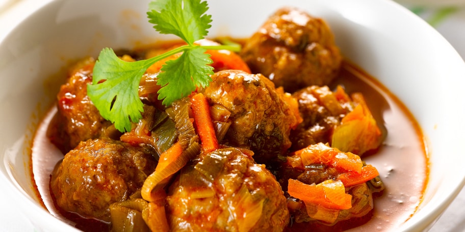 Balletjes met groenten op z’n Tunesisch