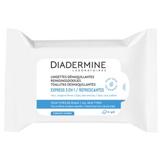 Diadermine | Reinigingsdoekjes | 3in1 | Maxipack 40 st