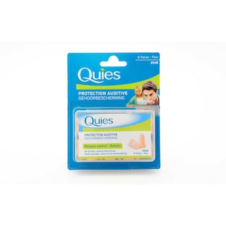 Quies | Protection auditive | Mousse | Couleur peau 8 pc
