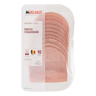 Delhaize | PAIN DE STRASBOURG 150 gr