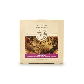 Bloch | Tarte de pizza orientale 