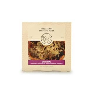 Bloch | Tarte de pizza orientale 