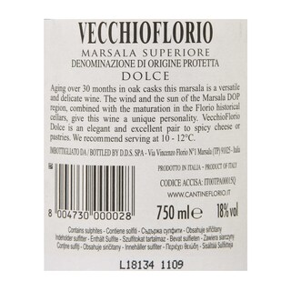 Florio | Marsala Dolce 75 cl