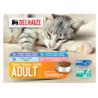 Aliment chat | Sauce | Adult | Mix poisson