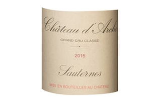 Chateau D'Arche | Sauternes Grand Cru Classé | 2015 