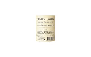 SAINT EMILION GRAND CRU | CHATEAU CORBIN 2011 