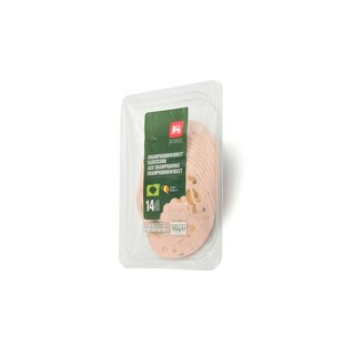Delhaize | Saucisson aux champignons | Tranches 