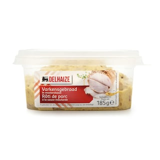 Delhaize | Rôti porc-Sauce moutarde 