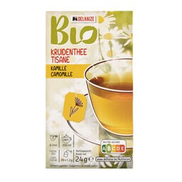 Delhaize | Bio | Kruidenthee | Kamille | Zakjes | Bio 