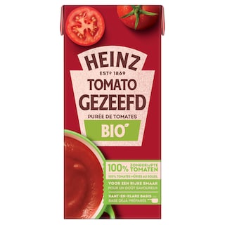 Heinz | Tomaten | Gezeefde | Bio 350 gr
