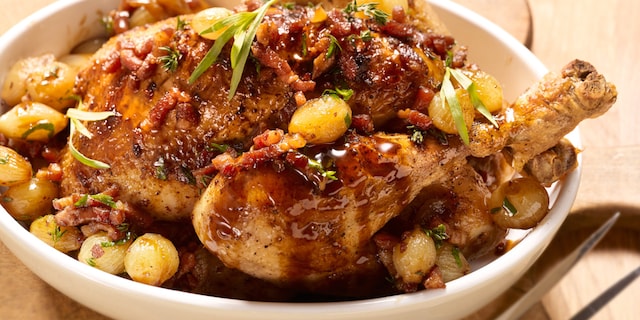 Coucou à la sauce madère