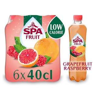 Spa | Fruit | Limonade | Pétillant | Grapefruit-Raspberry | PET 