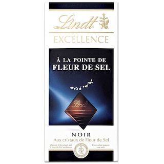 Lindt | Excellence | Chocolat | Noir Fleur de Sel 100 gr