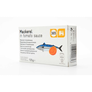 365 | Delhaize | Makreel | Filets | Tomatensaus 