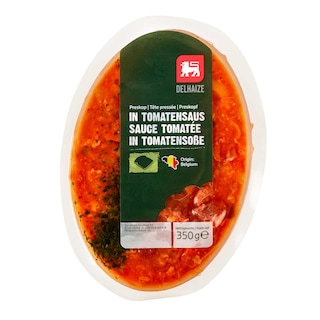 Delhaize | Geperste kop | Tomatensaus 