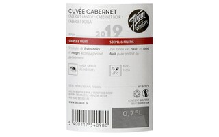 Belgique - België | Haspengouw | Cuvée Cabernet rouge 