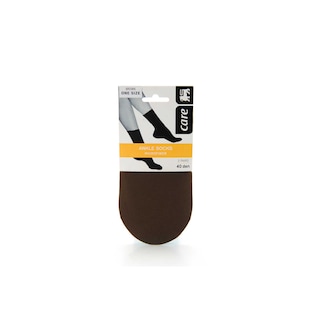 Delhaize | Care | Sokje microfiber 40D bruin 