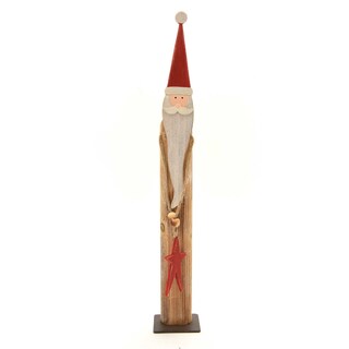 Delhaize | Houten Kerstman | 53.5x8x6.5 