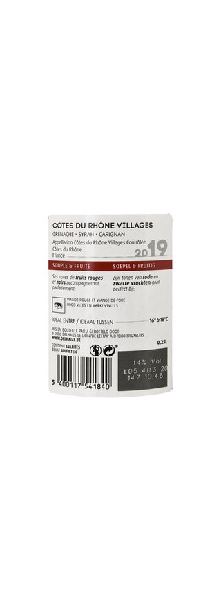 France - Frankrijk | Rhône - Côtes du Rhône Village | Côtes du Rhône Villages Rood 19 