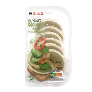 Delhaize | Roulade | Poulet Epinards Brocoli 