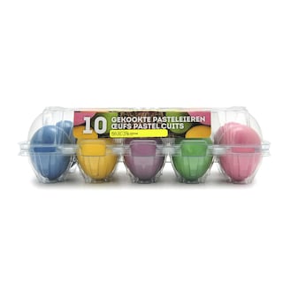 Eke | Eieren | Hardgekookte | Gekleurd | vrije uitloop 