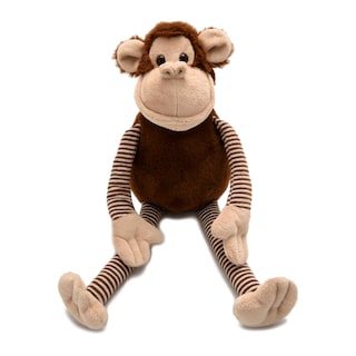 Delhaize | Peluche singe brun | 25cm 
