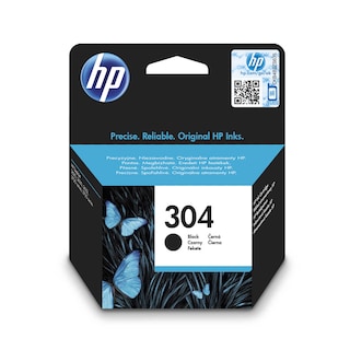 Hewlett Packard | Inktpatroon | HP304 | Zwart 