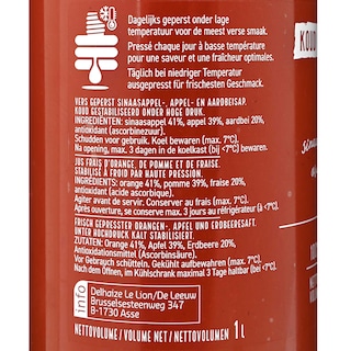 Delhaize | Jus | Pomme Fraises Orange 1 l