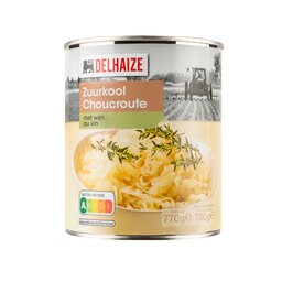 Zuurkool in conserve