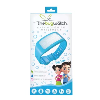 TheBugWatch | Anti moustique | Bracelet | Bleu | Naturel 