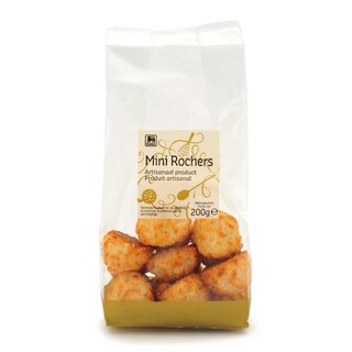 Delhaize | Bicuits | Mini rochers | Noix de coco 