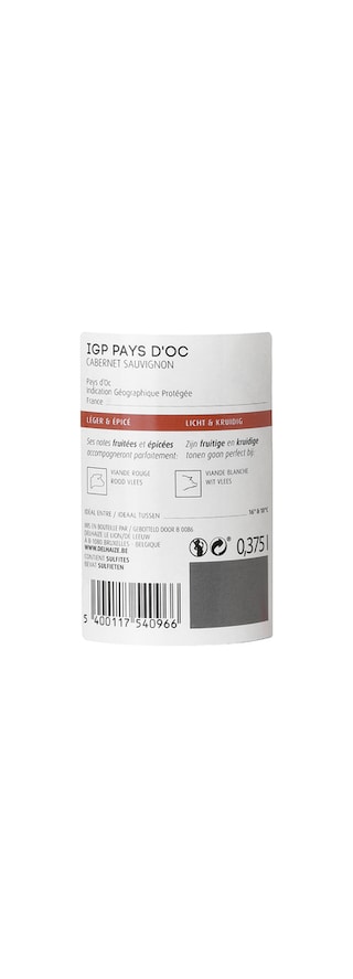 Delhaize | Pays d'Oc | Cabernet Sauvignon 37,5 cl