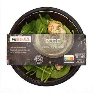 Delhaize | Zalm | Erwtenpuree | Pascale Naessens 