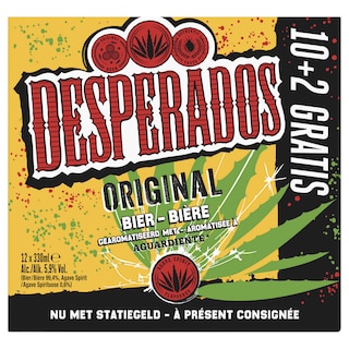 Desperados | Bier | Tequila | 5,9% alc | 10+2 