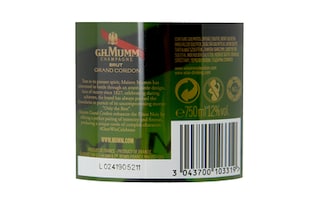 Mumm | Champagne | Grand Cordon | Brut 