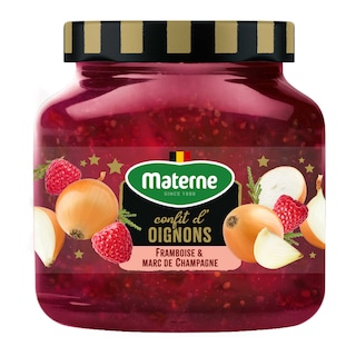 Materne | Konfijt | Uien | Framboos | Champagne 