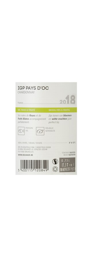 France - Frankrijk | Oc IGP | Oc IGP Chardonnay 2014 