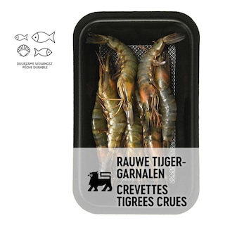 Delhaize | Black Tiger | Gambas | Crues 