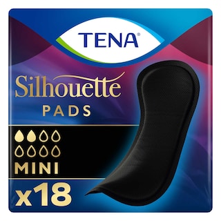 Tena | Serviette hygiénique | Noir | Fuites urinaires 