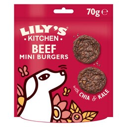 Lily's Kitchen | Mini Burger | Hondensnacks | Adult | Snacks | Rund 