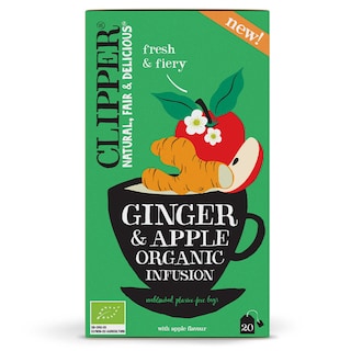 Clipper | Infusion | Gingembre | Pomme | Bio 40 gr