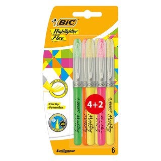 Bic | Highlighter Flex | 4+2 