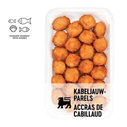 Delhaize | Accras de cabillaud | Pané| + 25% gratuits 