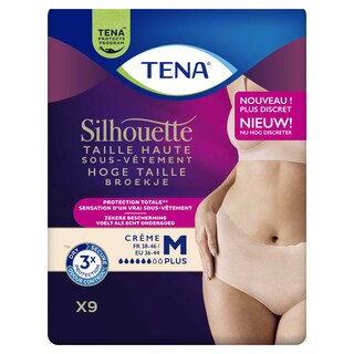 Tena | Culotte | Creme | Plus | Medium | 9st 9 pc