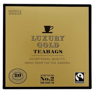 Marks&Spencer | Tea | Luxury Gold | Bag 