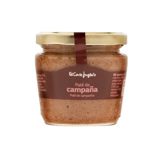 El Corte Ingles | Paté | Campagne | Sans gluten 