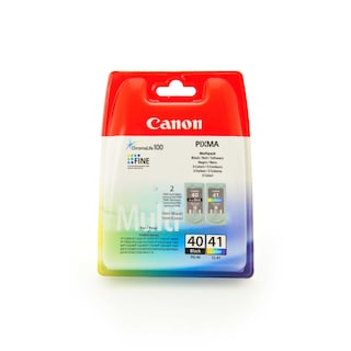 Canon | Inktpatronen | PG40 + CL41 | zwart + kleuren 