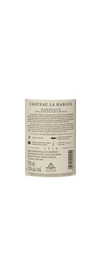 France - Frankrijk | bordeaux - Bordeaux moëlleux | Château La Hargue 2018 