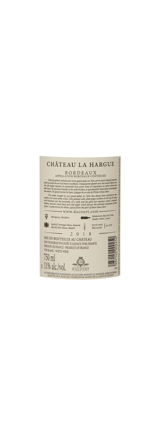 France - Frankrijk | bordeaux - Bordeaux moëlleux | Château La Hargue 2018 